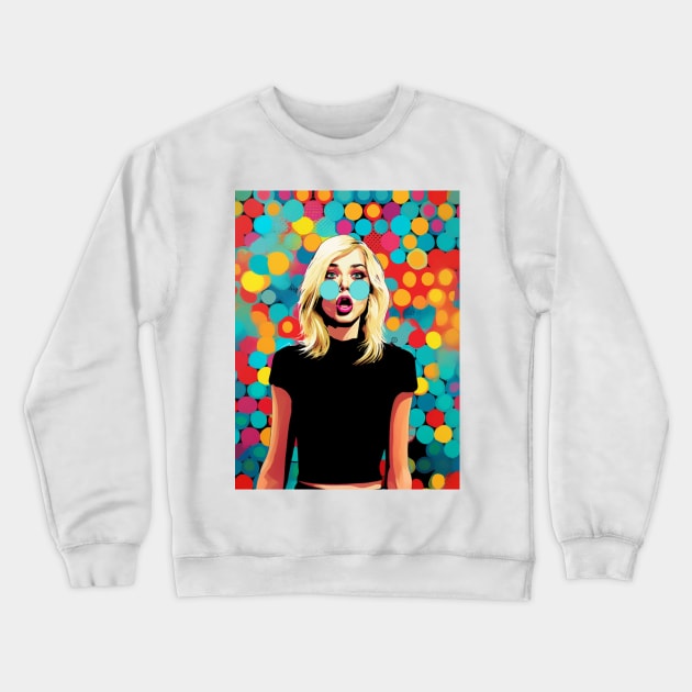 The beautiful idiot Crewneck Sweatshirt by So Red The Poppy